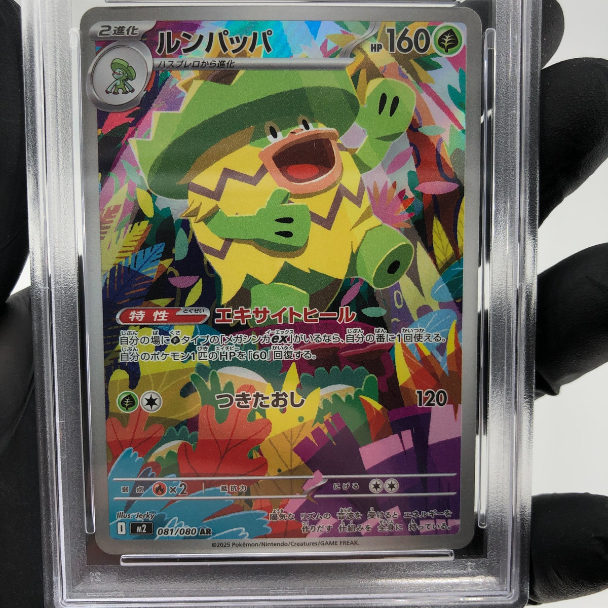 PSA 9 Pokemon Card Ludicolo 081/080 AR M2 Japanese Karte [9]