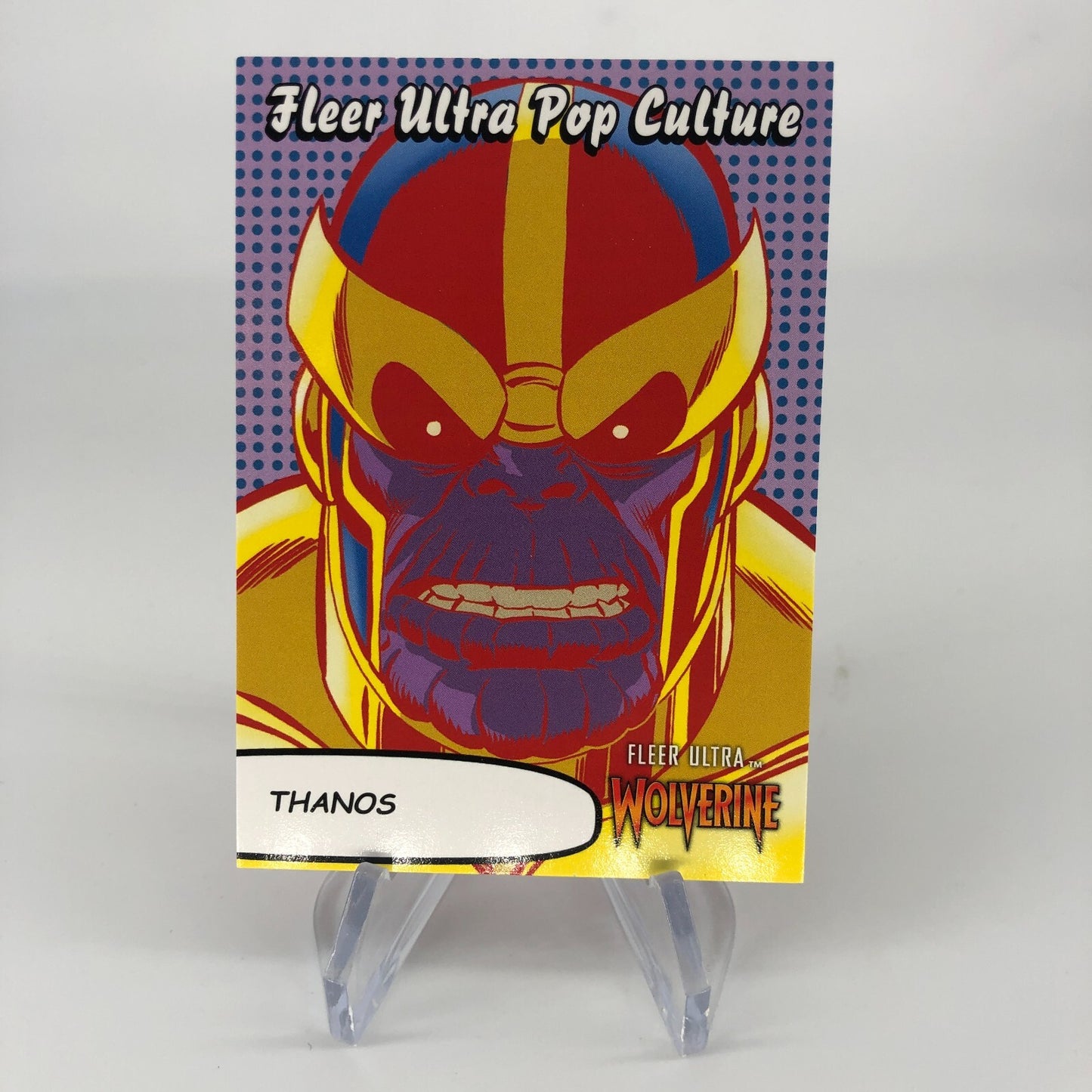 Marvel Card Thanos PC-10 Ultra Pop Culture Upper Wolverine Ultra [A]