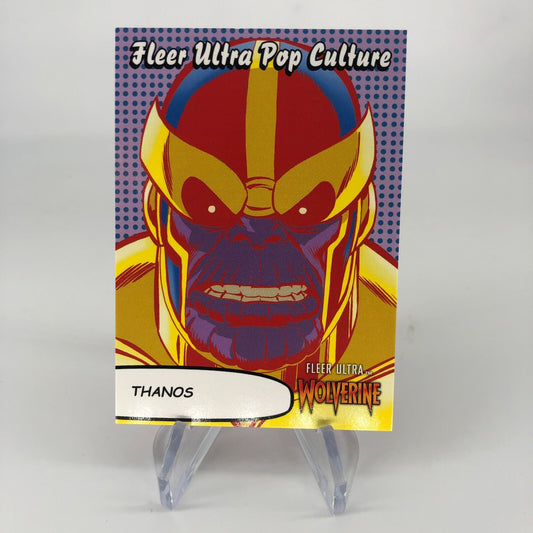 Marvel Card Thanos PC-10 Ultra Pop Culture Upper Wolverine Ultra [A]