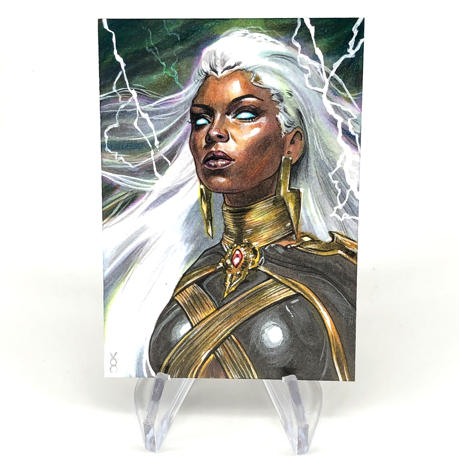 Marvel Sketch Card Storm X-Men Artist Veronica O Connell 2026 [NM]