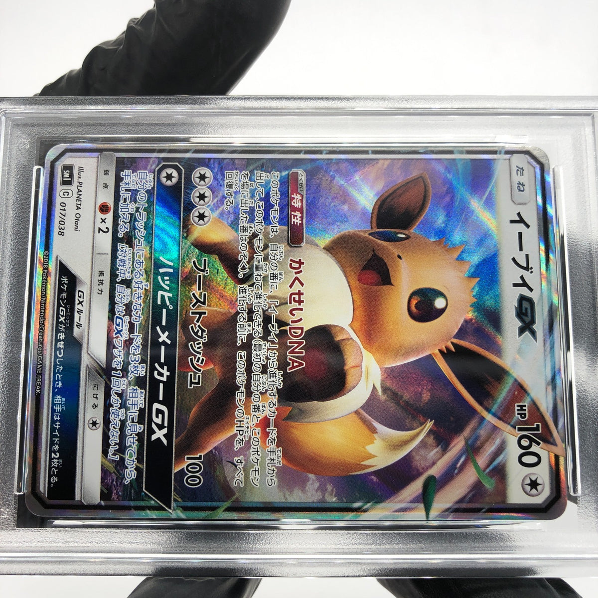 PSA 9 Pokemon Card Eevee 017/038 C Holo Starter Set GX Japanese Karte [9]