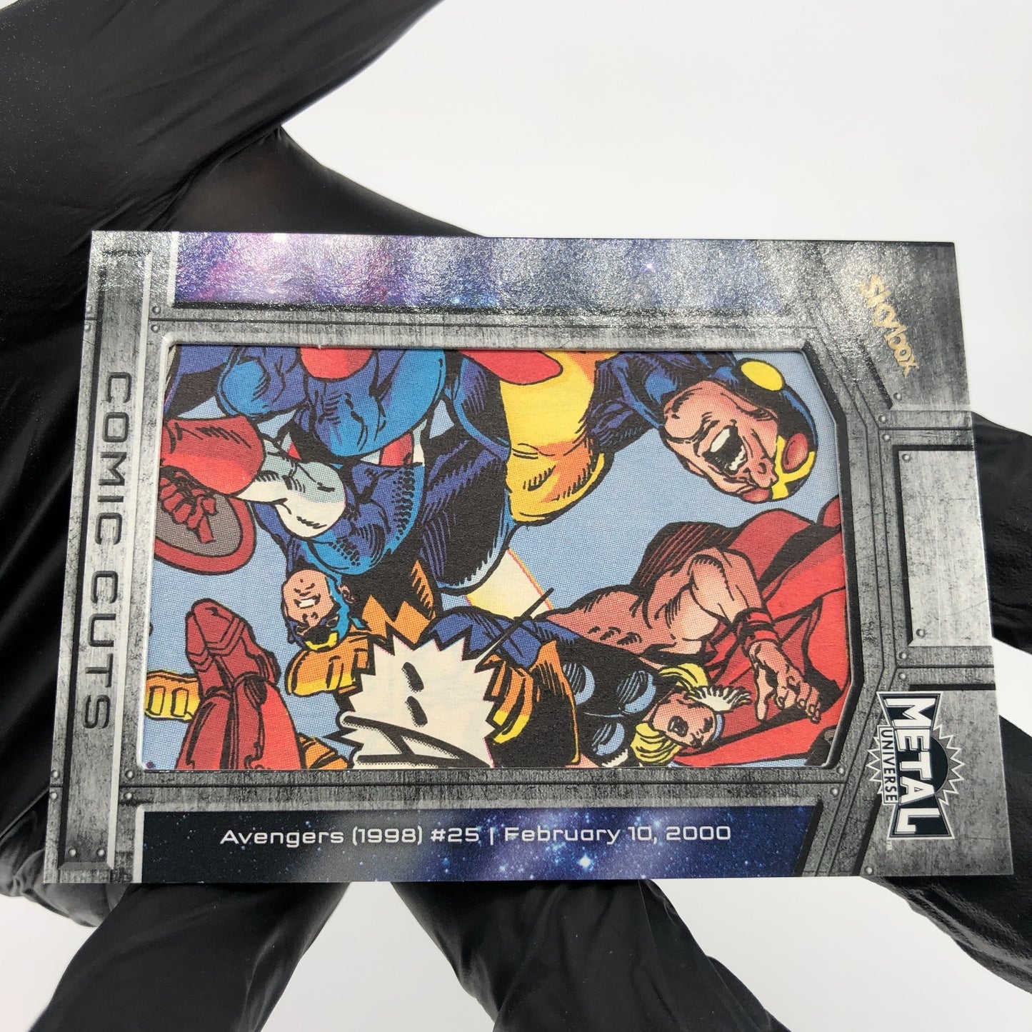 Marvel Card Comic Cut Avengers /65 CC-AV48 Fleer Upper Deck Metal Universe [NM]