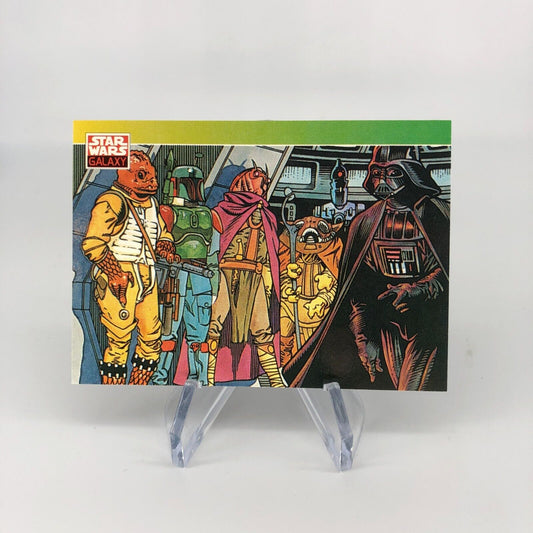 Star Wars Galaxy Card New Visions 114 Topps Darth Vader 1993 [Rank A]