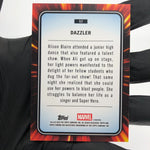 Marvel Card Dazzler 52 Yellow Lava Refractor Topps Chrome 2025 [NM]