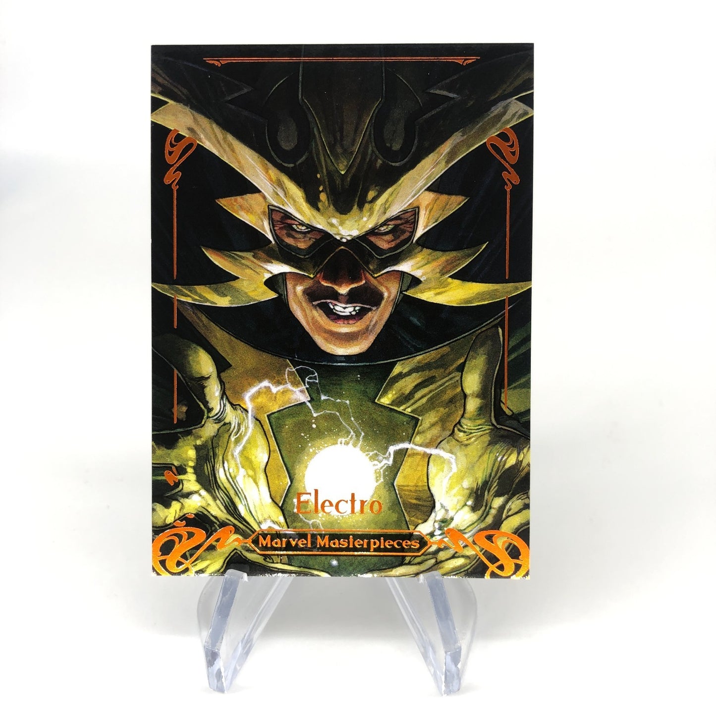 Marvel Card Elektro 16 Orange /99 Fleer Upper Deck Masterpieces 2018 [NM]