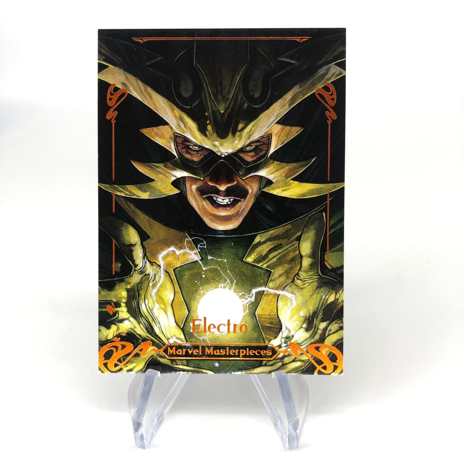 Marvel Card Elektro 16 Orange /99 Fleer Upper Deck Masterpieces 2018 [NM]