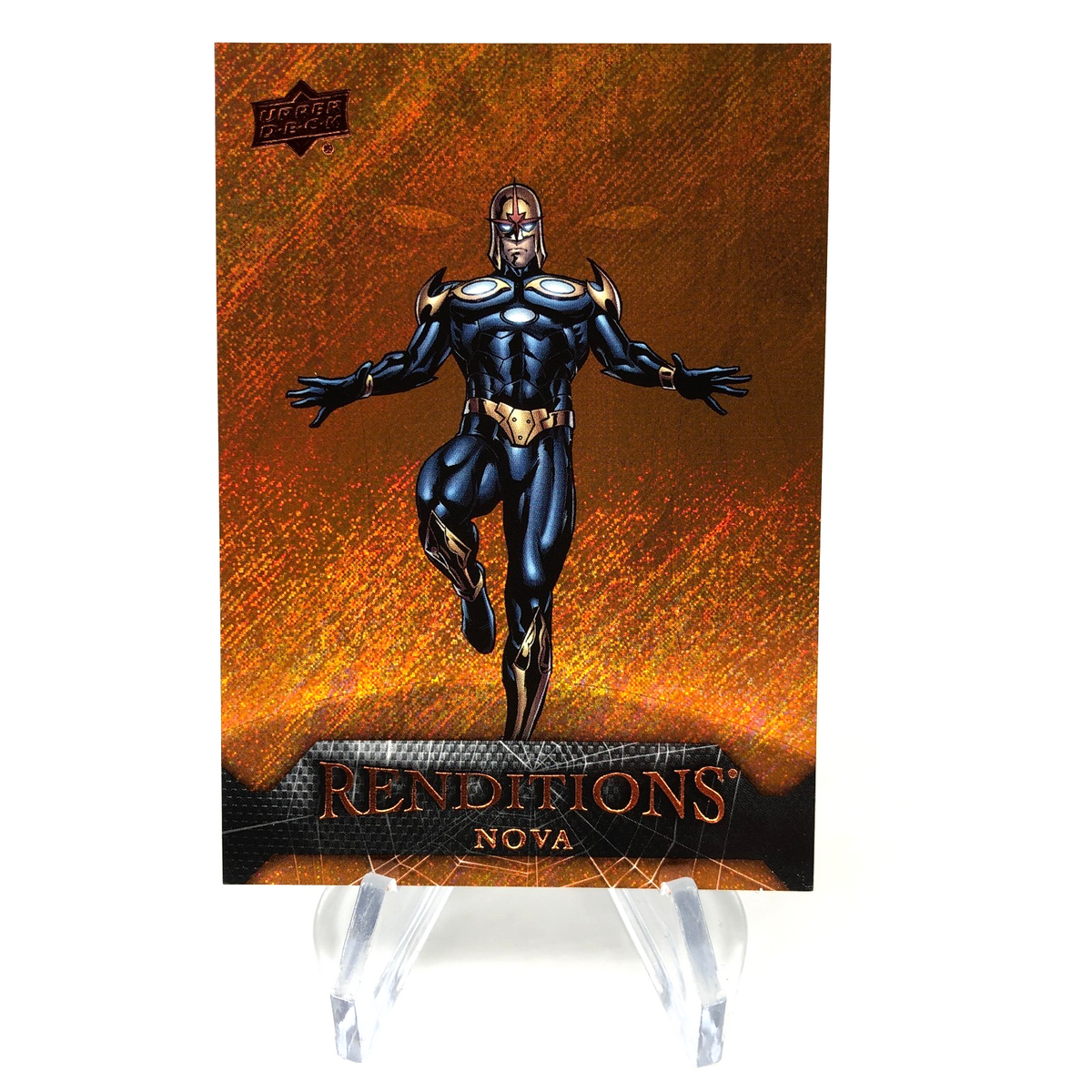 Marvel Card Nova 89 Orange  /299 Fleer Upper Deck Renditions [NM]