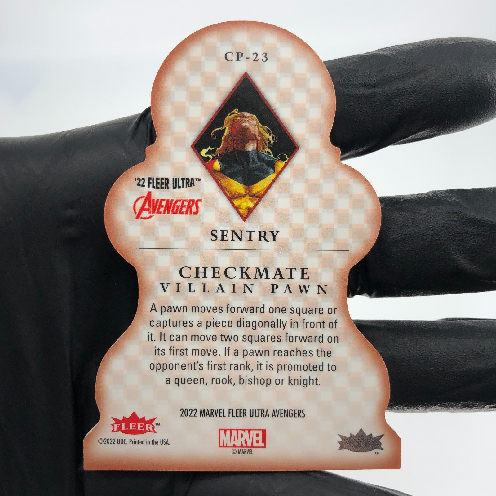 Marvel Card Sentry CP-23 Pawn Fleer Upper Deck Ultra Avengers 2022 [NM]