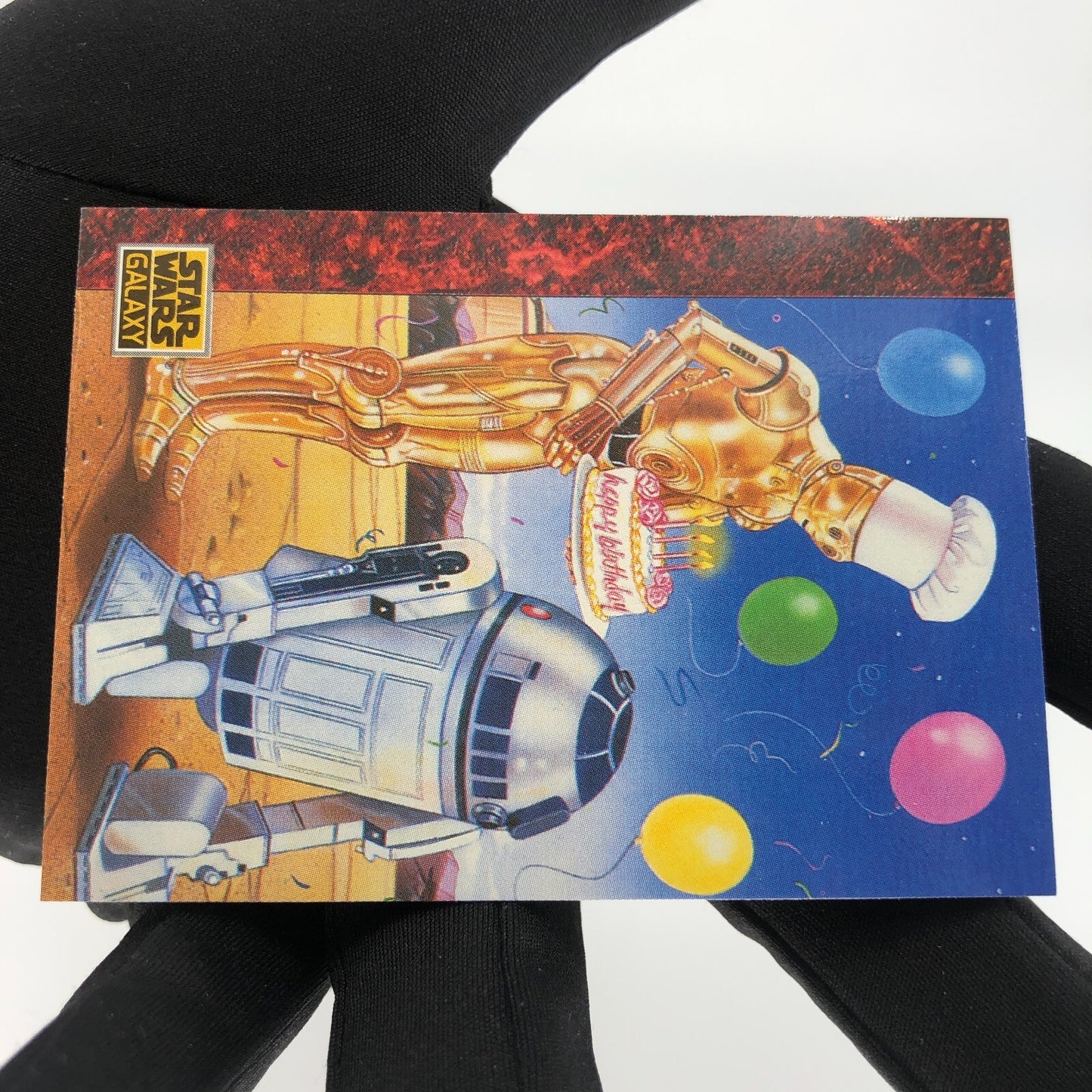Star Wars Galaxy Card The Art Of 76 Topps R2-D2 C3PO 1993 [Rank A]