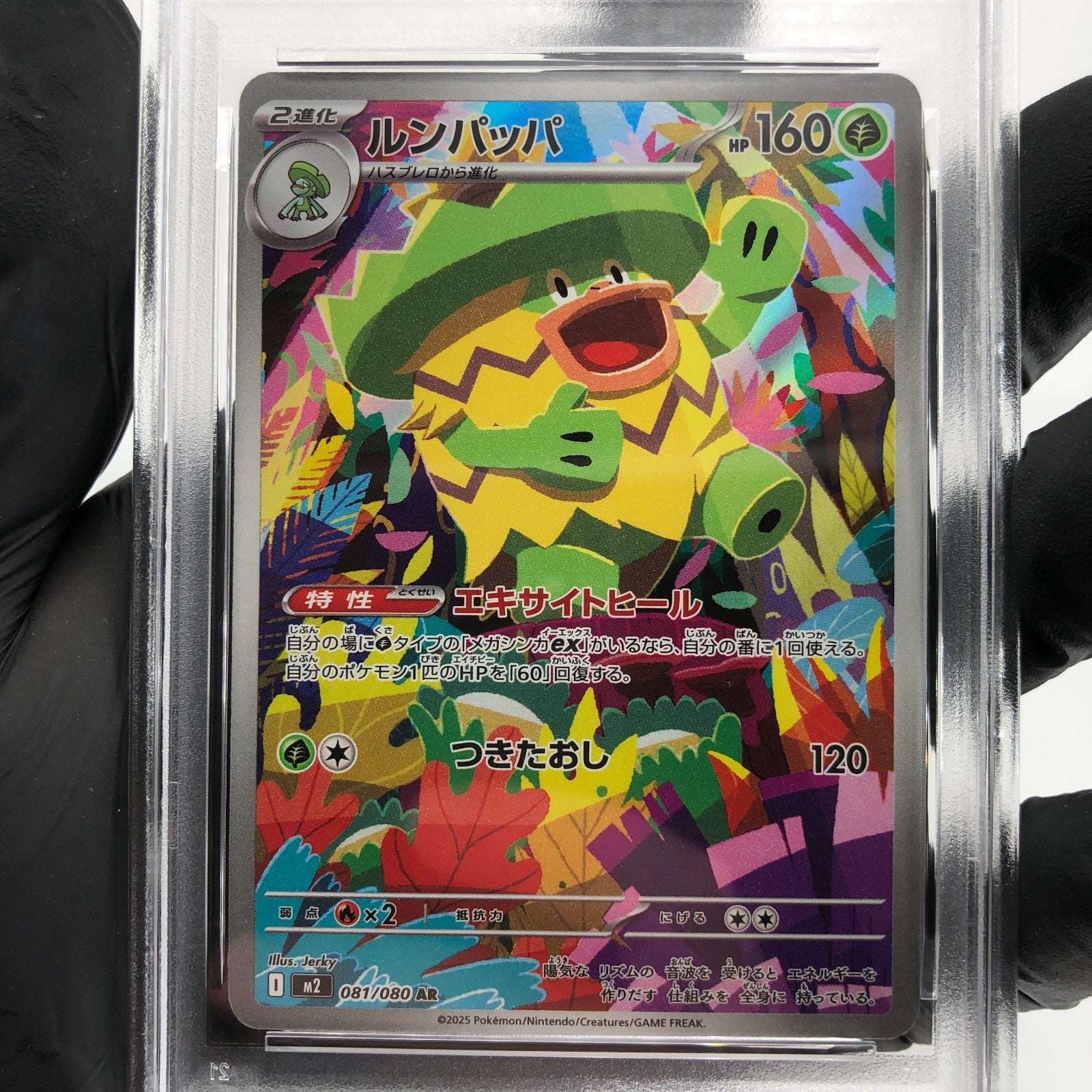 PSA 9 Pokemon Card Ludicolo 081/080 AR M2 Japanese Karte [9]