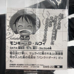 One Piece Luffy SW8-22 N Holo Wafer  Japanese [Sealed]
