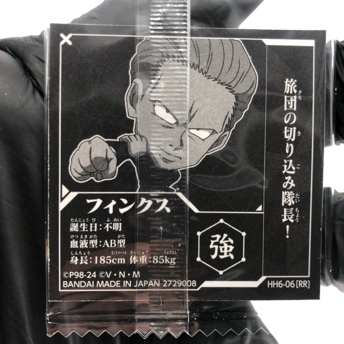 Hunter X Hunter Finx HH6-06 RR Holo Wafer Japanese [Sealed]
