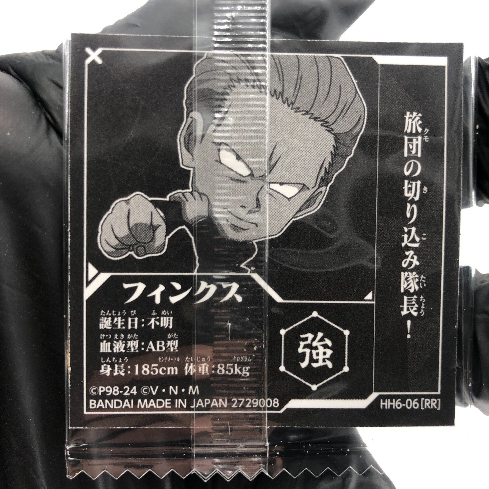 Hunter X Hunter Finx HH6-06 RR Holo Wafer Japanese [Sealed]