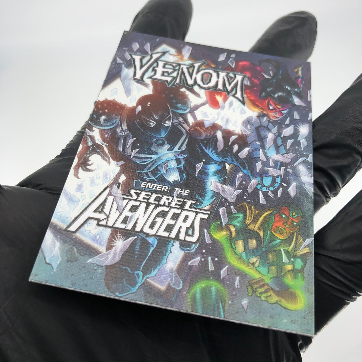 Marvel Card Agent Venom 86 Canvas Comic Covers Upper Deck Renditions [NM]