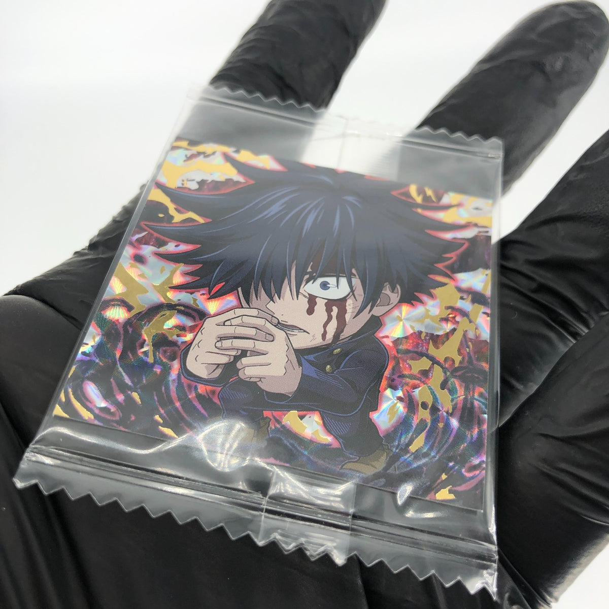 Jujutsu Kaisen Megumi Fushiguro 2-25 R Four Star Holo Wafer Japanese [Sealed]