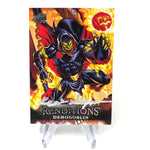 Marvel Card Demogoblin 15 Singed Kevin Sharpe /65 Upper Deck Renditions [NM]