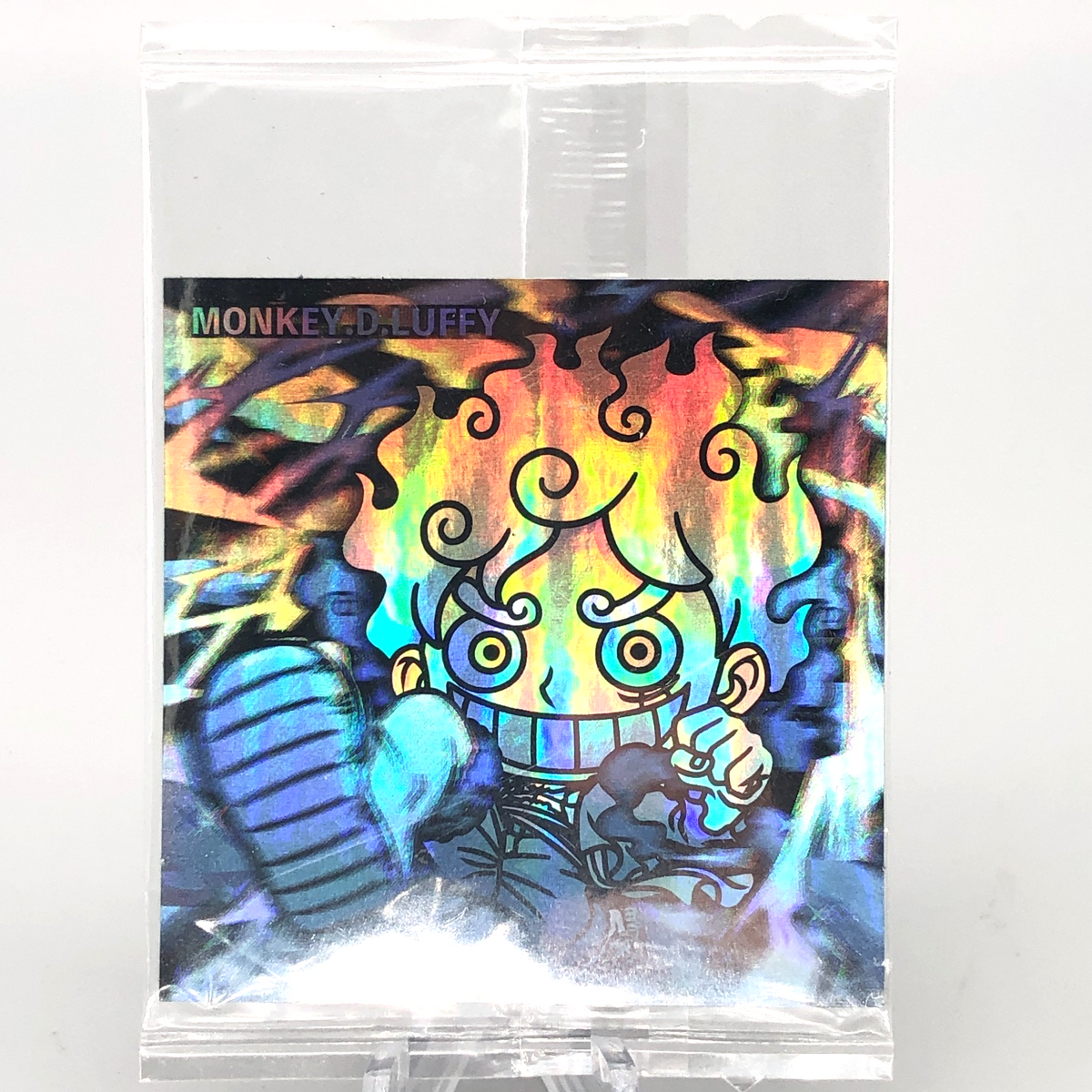 One Piece Luffy Gear 5 SW7-09 UGR Holo Wafer  Japanese [Sealed]