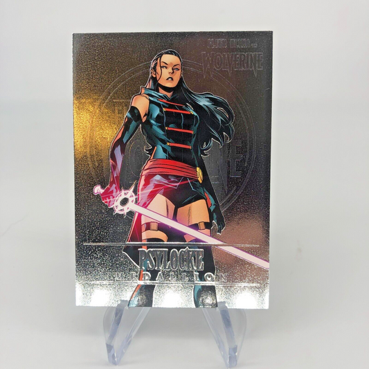 Marvel Card Psylocke M-36 Medallion Fleer Upper Deck Wolverine Ultra [Rank A]