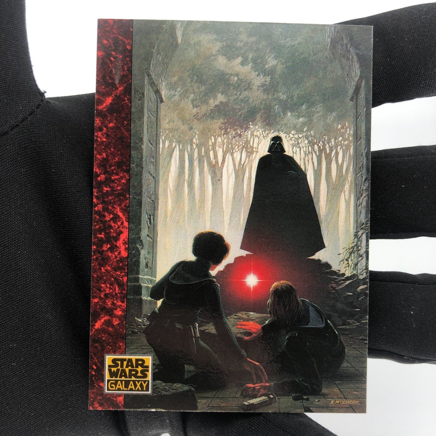 Star Wars Galaxy Card The Art Of 60 Topps Vader 1993 [Rank A]