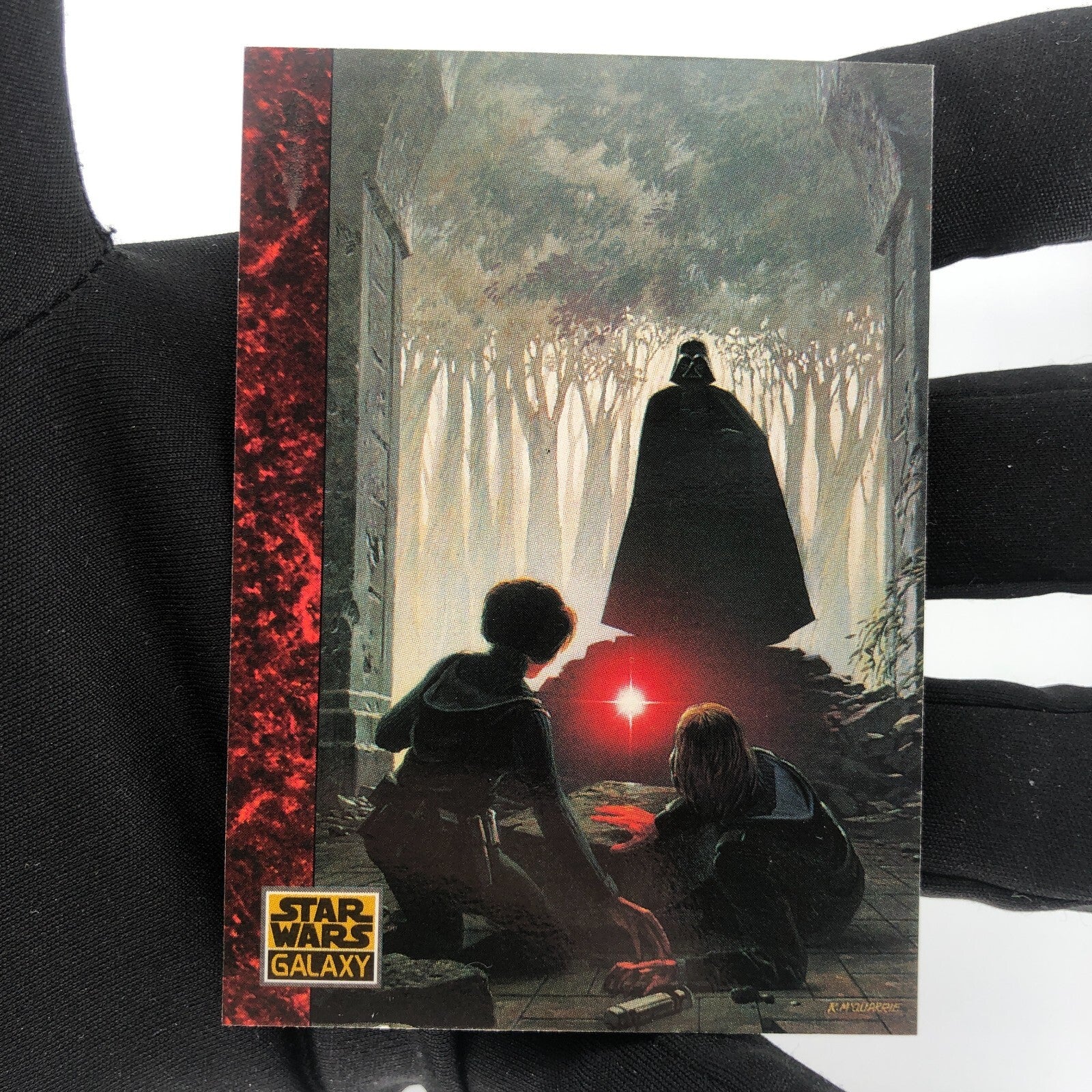 Star Wars Galaxy Card The Art Of 60 Topps Vader 1993 [Rank A]