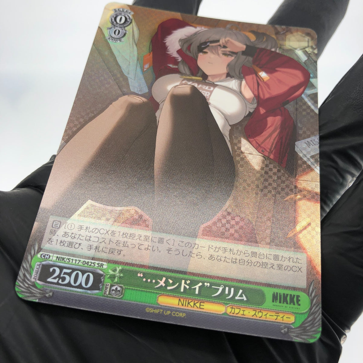 Weiss Schwarz Card Frima S117-042S SR Nikke Japanese [Mint]