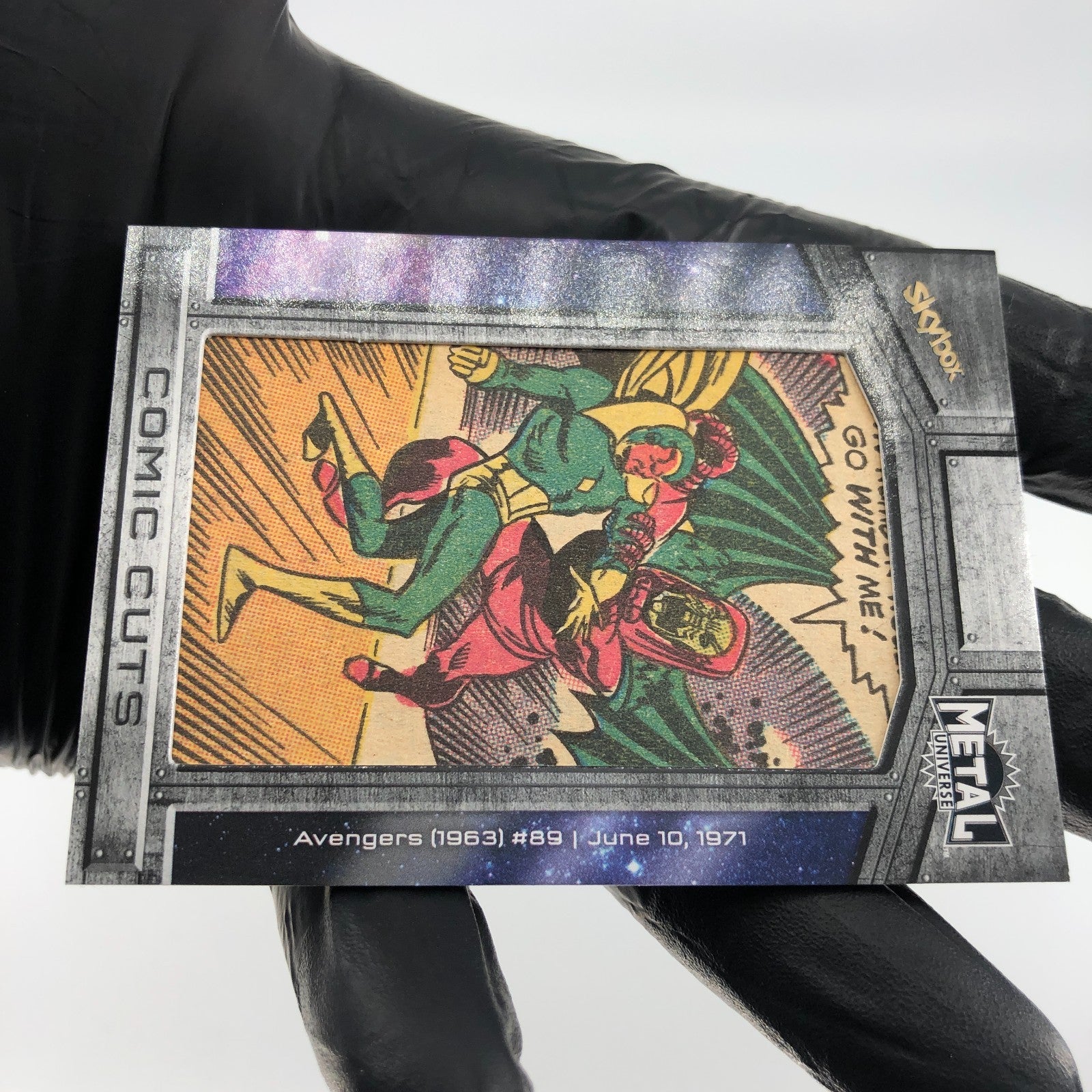 Marvel Card Comic Cut  Avengers /65 CC-AV13 Fleer Upper Deck Metal Universe [NM]
