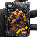Marvel Card The Thing 109 Black Web /399 Topps Chrome 2025 [NM]