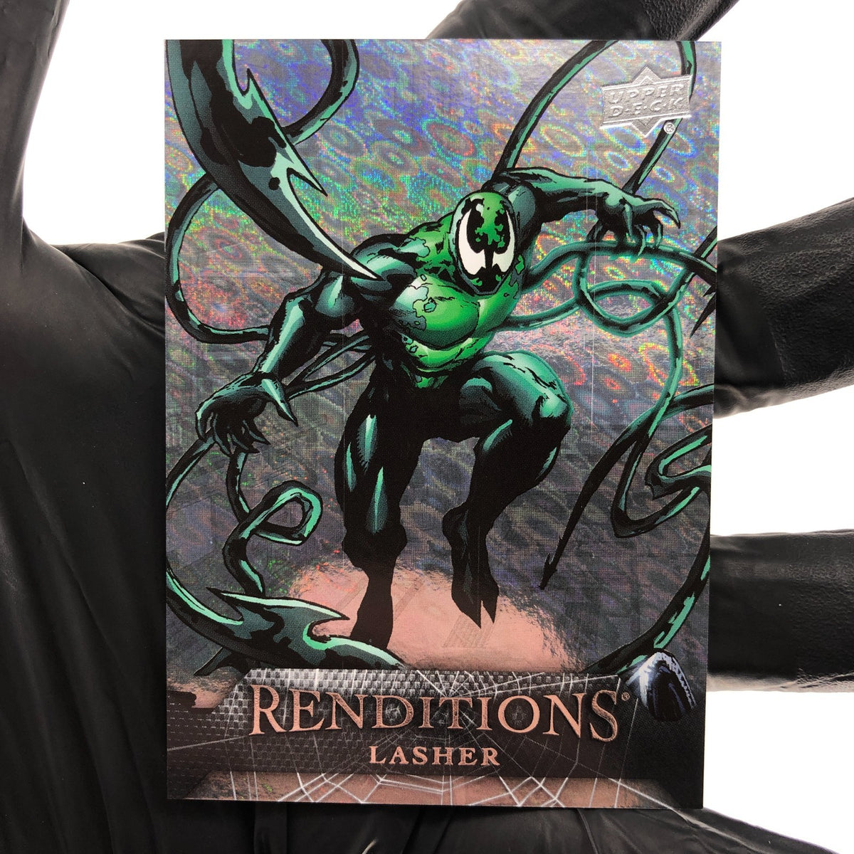 Marvel Card Lasher 23 Tombstone White  /35 Fleer Upper Deck Renditions [NM]