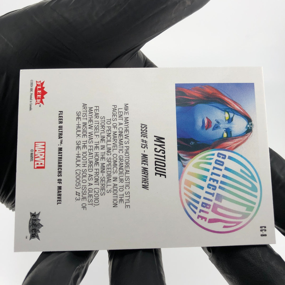 Marvel Card Mystique CC-8 Covers Matriarchs 2024 Fleer Upper Deck [NM]