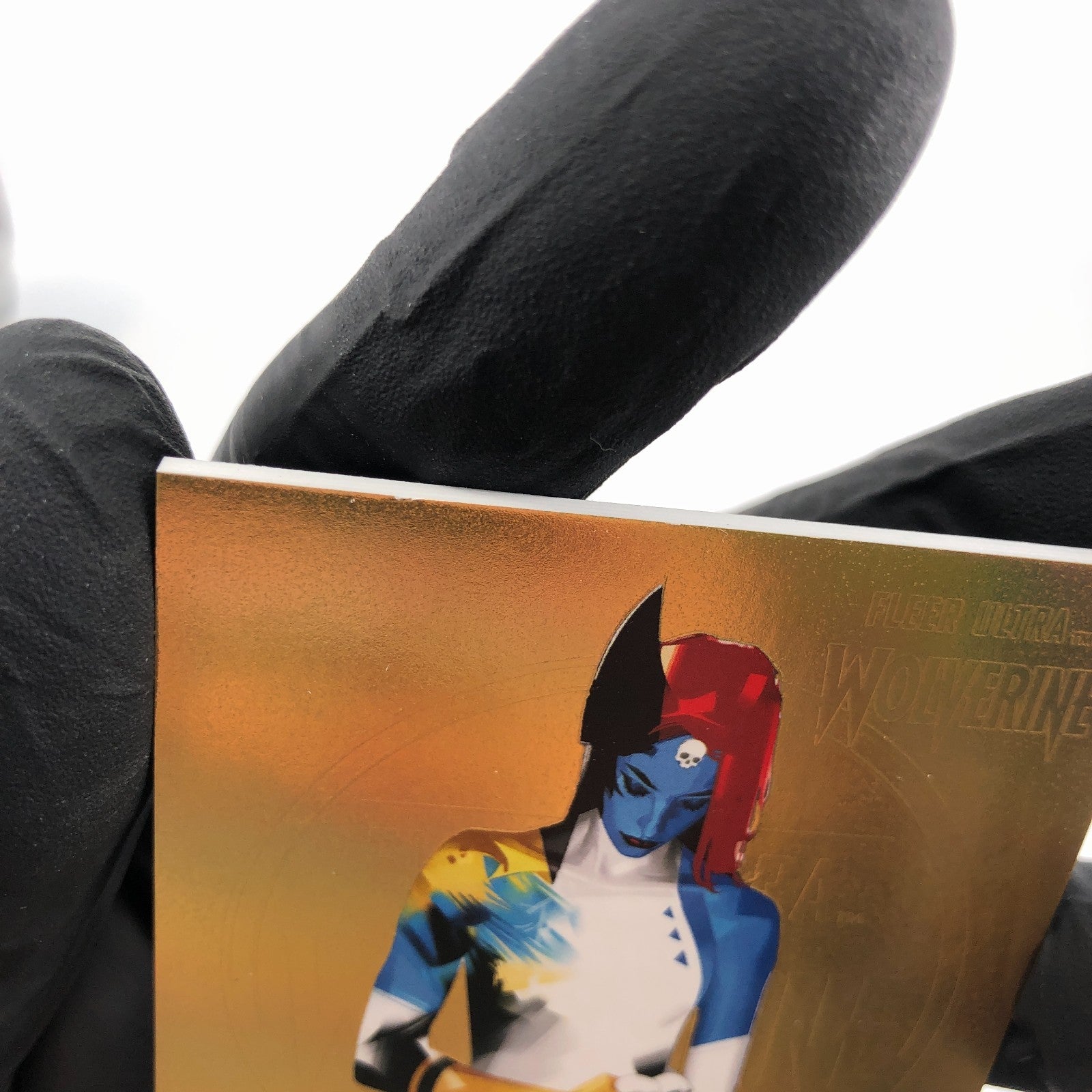 Marvel Card Mystique M-29 Gold /200 Fleer Upper Deck Ultra Wolverine [NM]