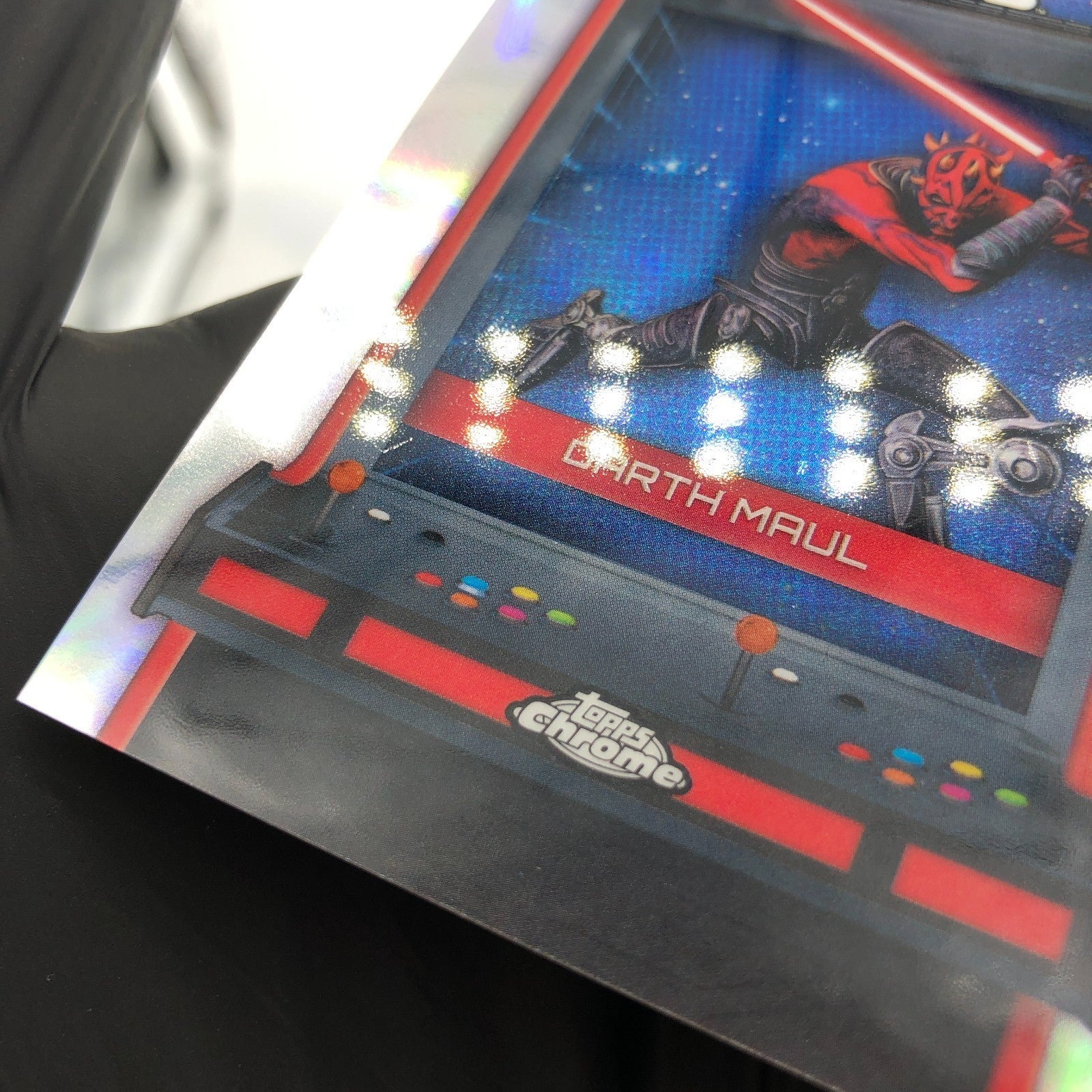 2025 Topps Chrome Star Wars Darth Maul  BS-M Bonus Stage Holo [NM]