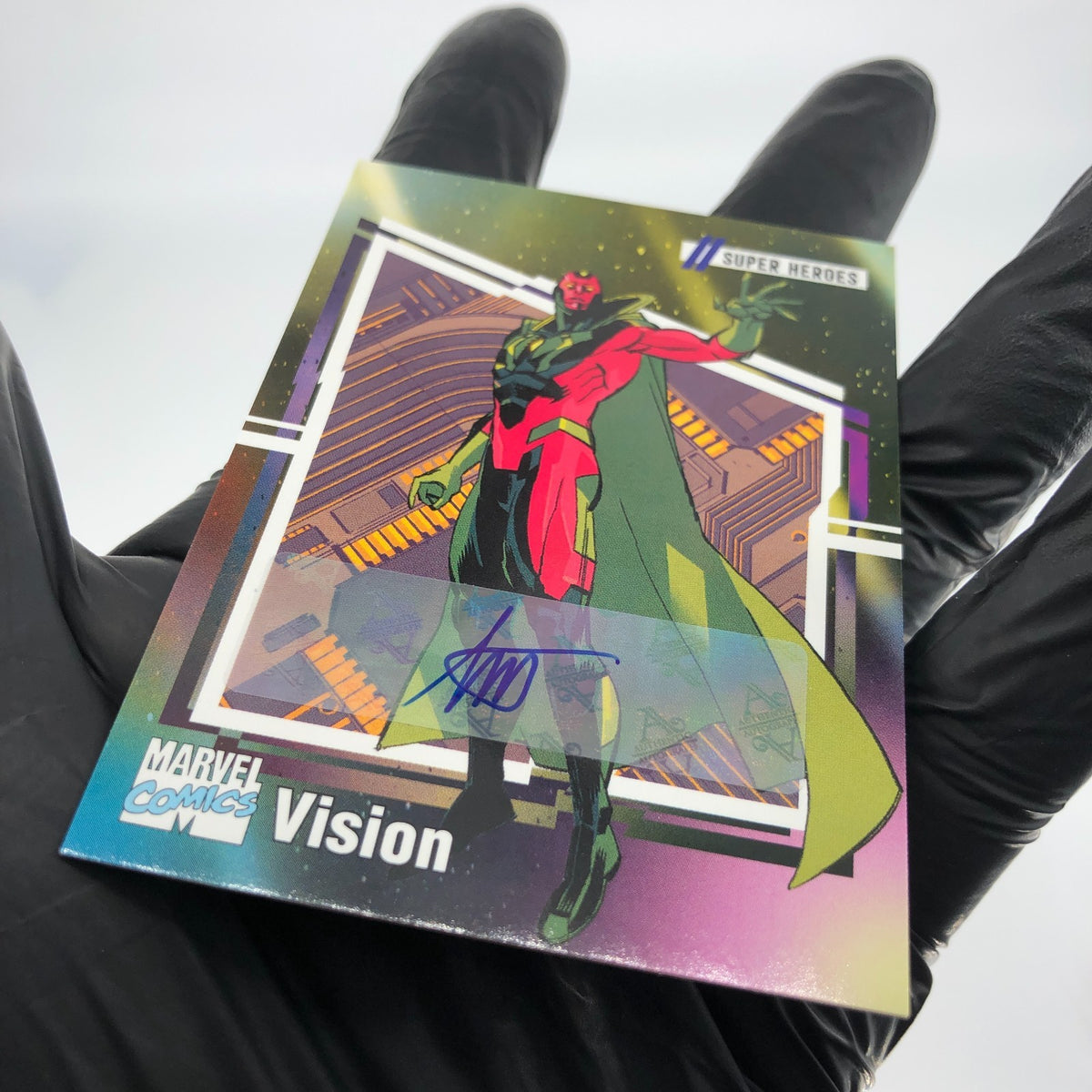 Marvel Card Vision 74 Signed  /35 Andrea Milana Upper Deck Renditions [NM]