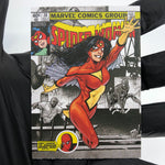 Marvel Card Spider-Woman 73 Comic Covers Fleer Upper Deck Renditions [NM]