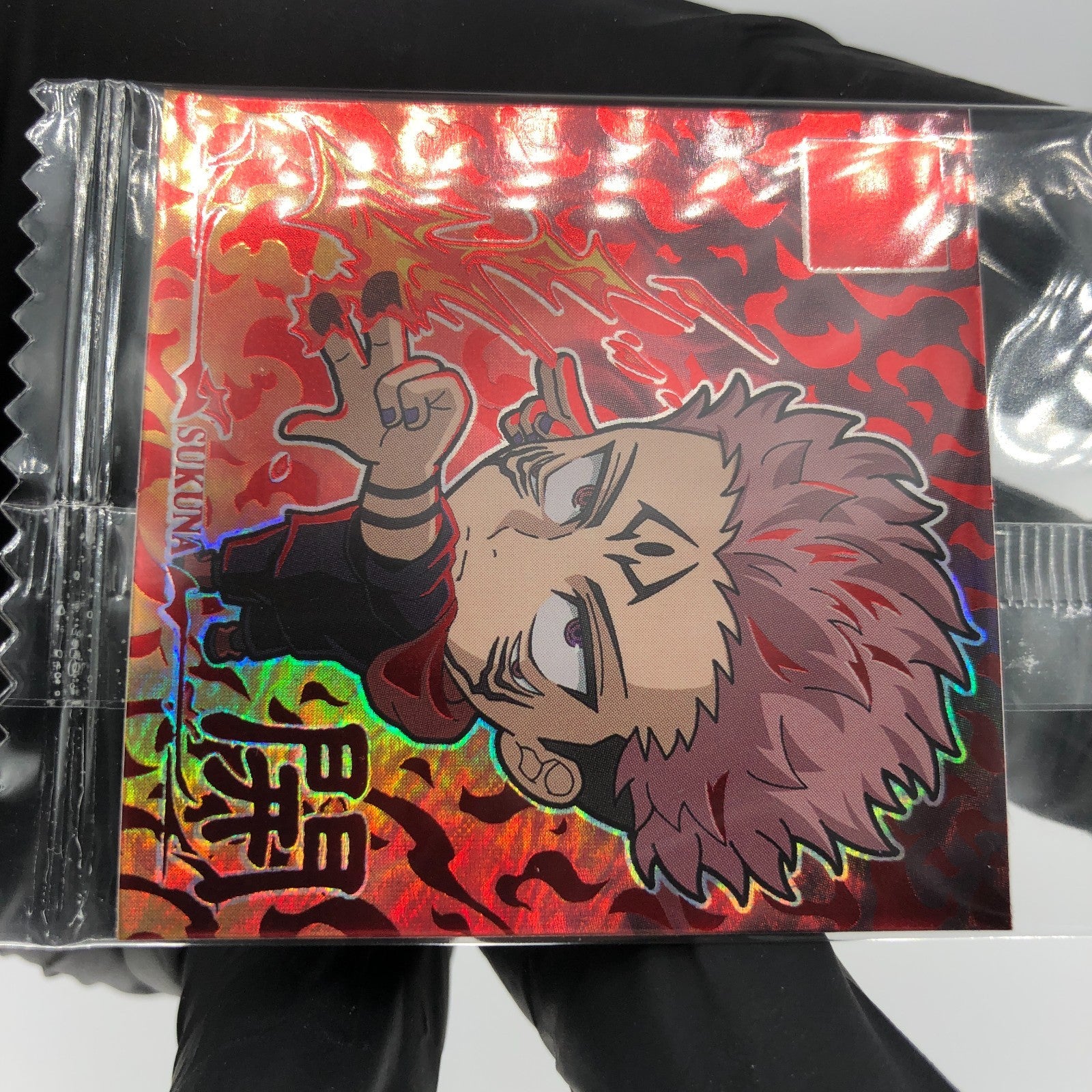Jujutsu Kaisen Sukuna 7-30 R Four Star Holo Wafer Japanese [Sealed]