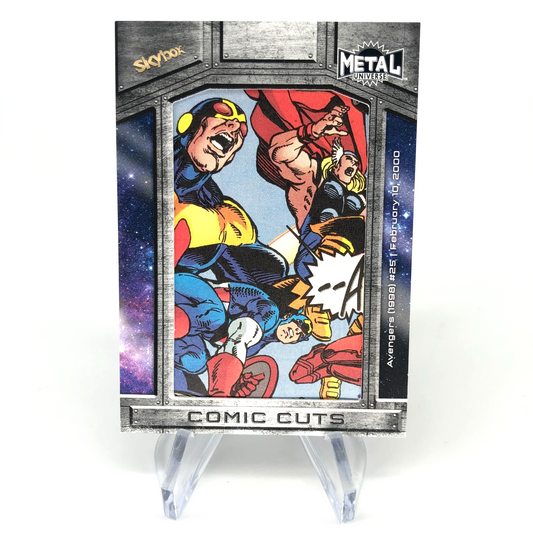 Marvel Card Comic Cut Avengers /65 CC-AV48 Fleer Upper Deck Metal Universe [NM]