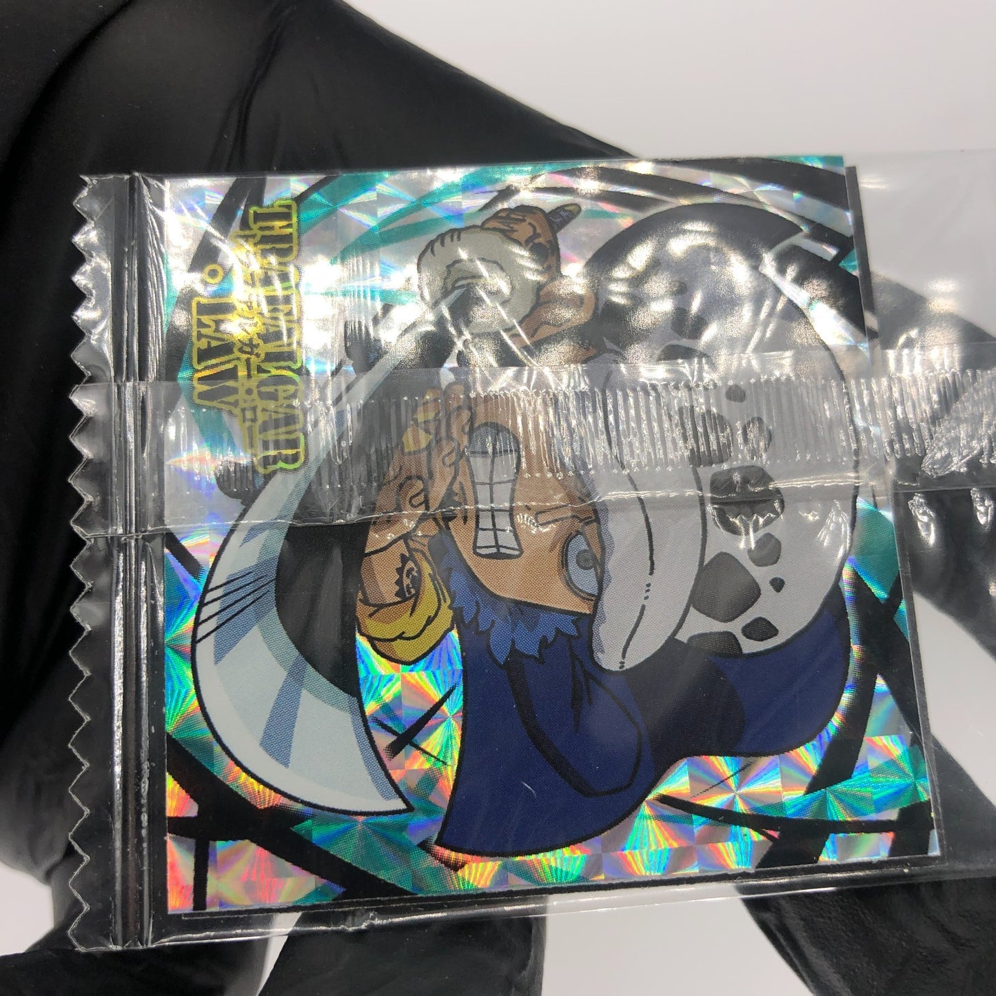 One Piece Luffy Gear 5 Law Double Pack SW6-33 UGSR Holo Wafer  Japanese [Sealed]