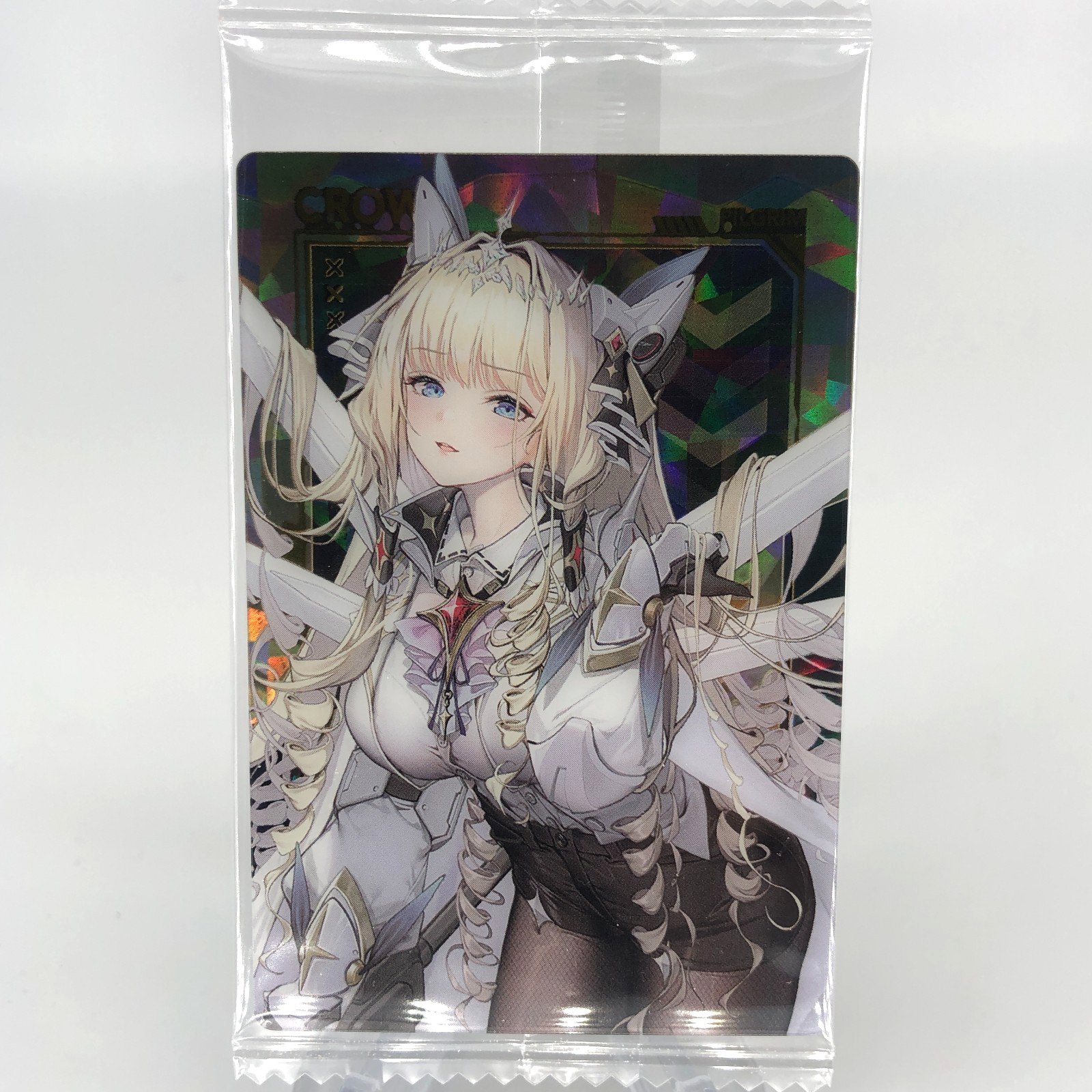 Nikke Card Crow No.027 Wafer Holo Bandai Japanese Sealed [Rank S]