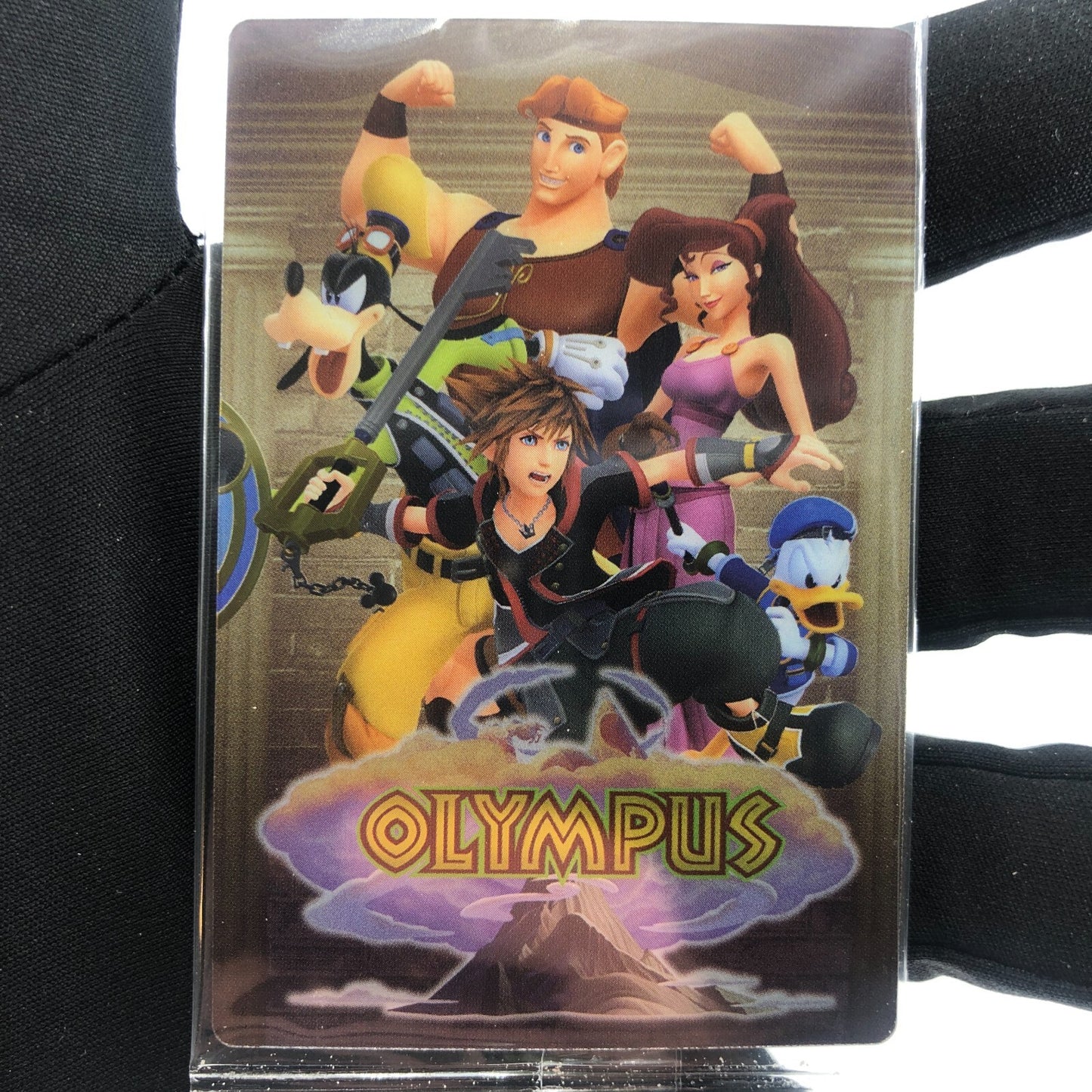 Kingdom Hearts Card Wafer Olympus 006 Memorial Collection Japan [Sealed]