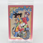 Dragonball Son Goku Bulma 3-29 Itajaga Wafer Card DBS Holo japanese [Sealed]