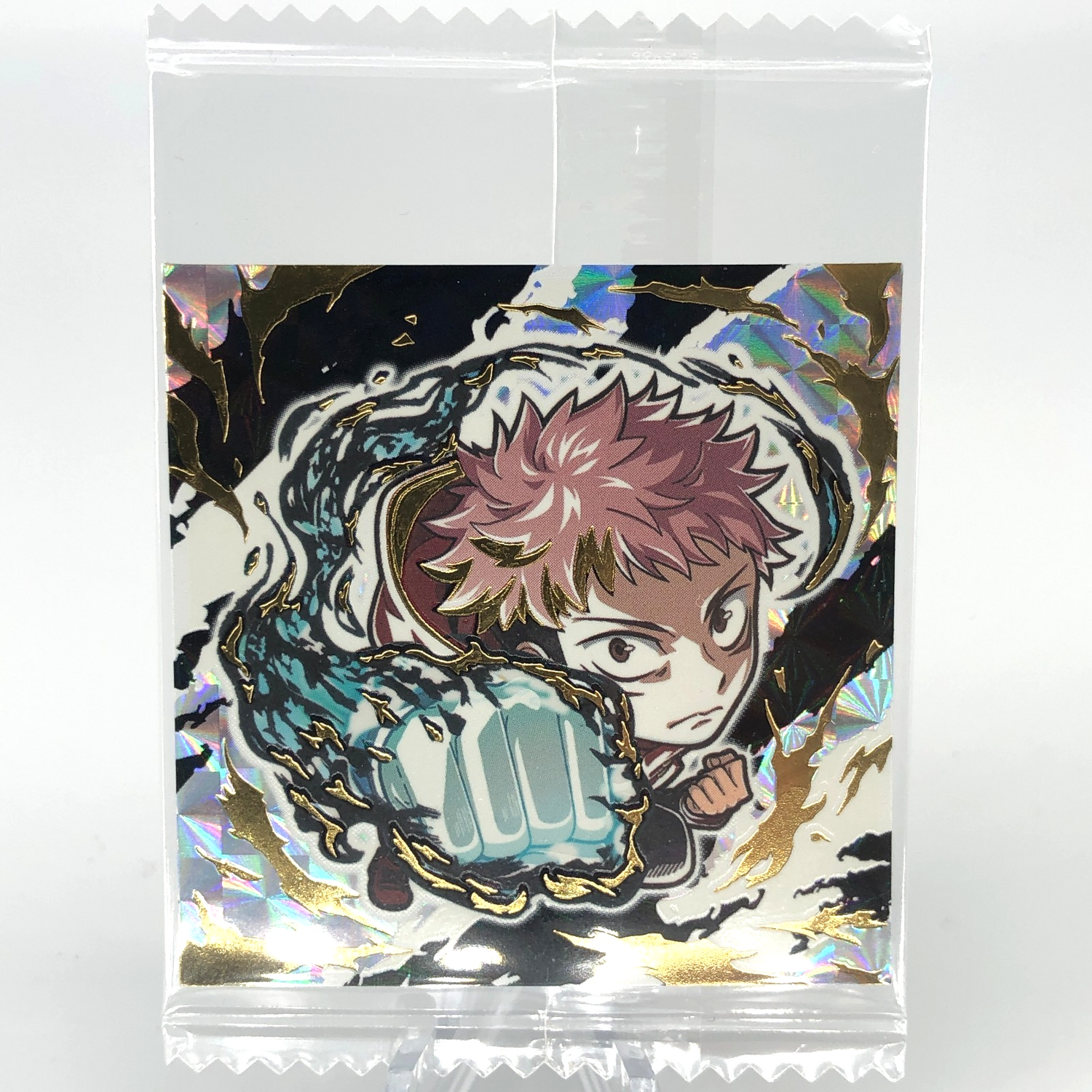 Jujutsu Kaisen Itadori 1-25 R Four Star Holo Wafer Japanese [Sealed]