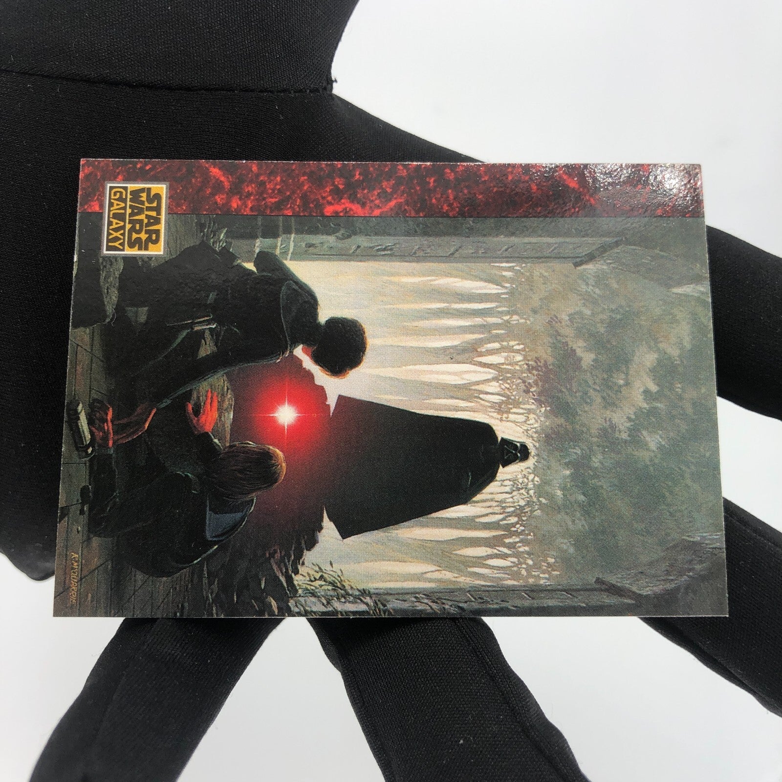Star Wars Galaxy Card The Art Of 60 Topps Vader 1993 [Rank A]