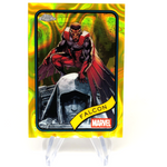 Marvel Card Falcon 80 Yellow Lava Refractor Topps Chrome 2025 [NM]