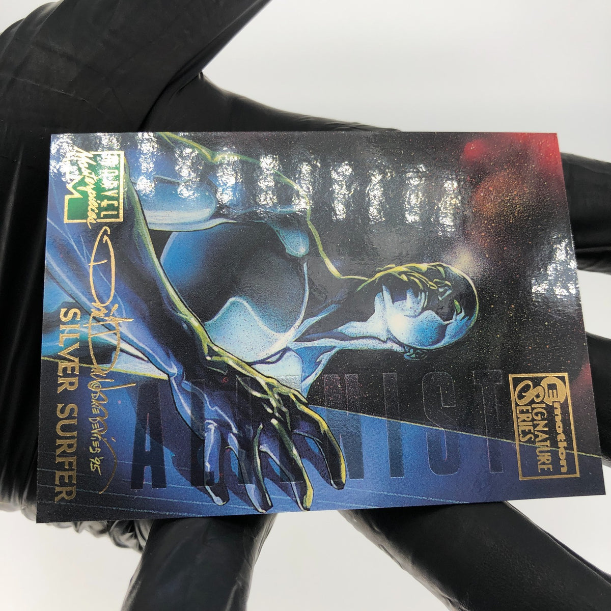 Marvel Card Silver Surfer 88 Signature Series 1995 Masterpieces Fleer [Exc.]