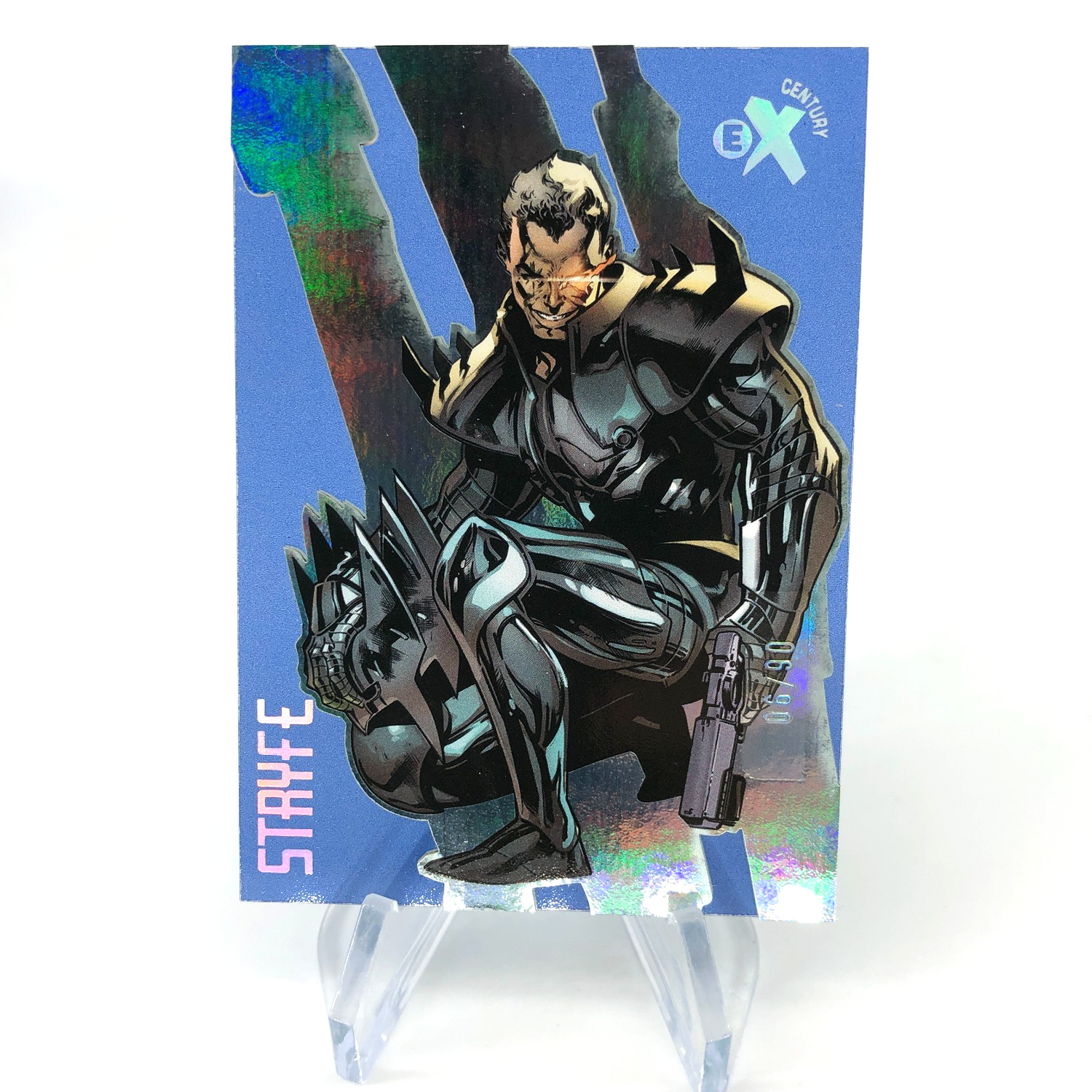 Marvel Card Stryfe EX EX90 Century /90 Blue Upper Deck Wolverine [NM]