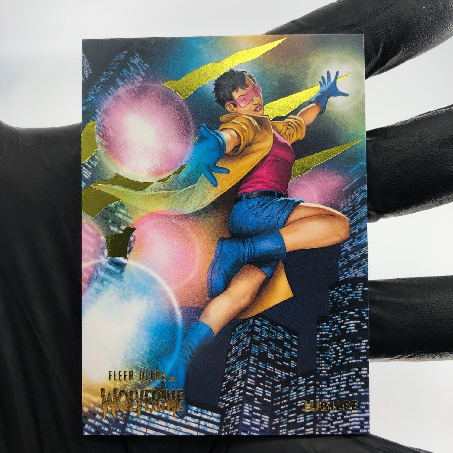 Marvel Card Jubilee 22 Gold /90 Fleer Upper Deck Ultra Wolverine [NM]