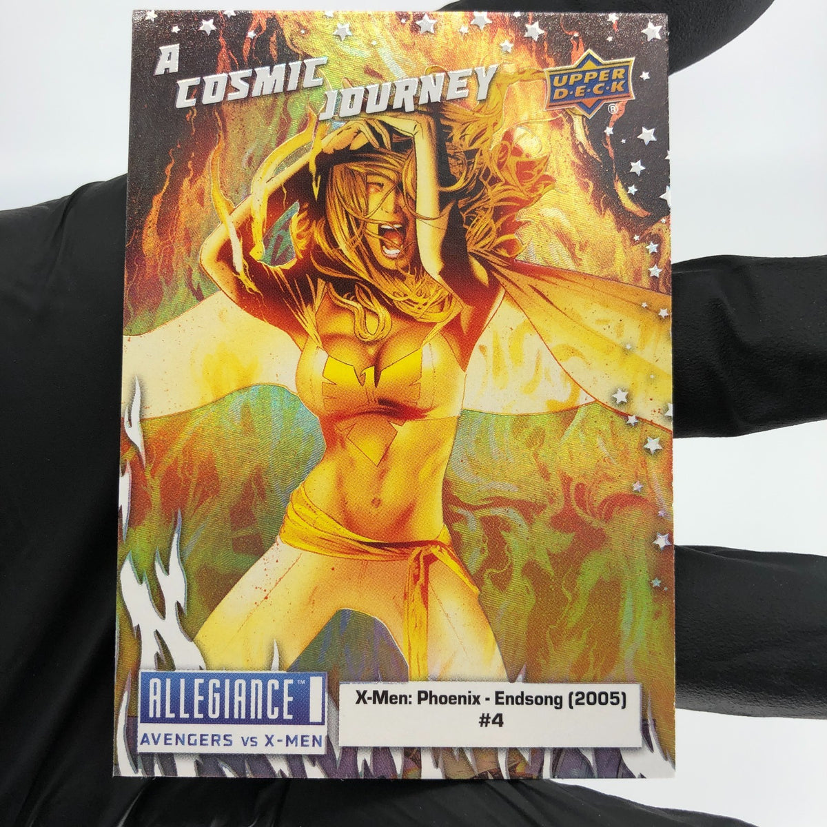 Marvel Card Phoenix Cosmic Journey PJ8 Holo Allegiance Upper Deck [NM]