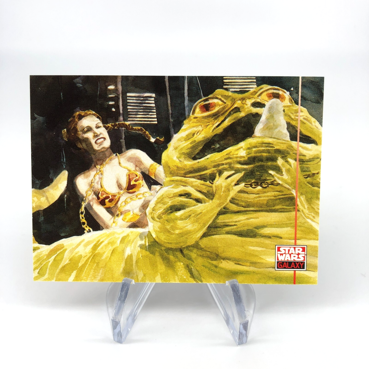 Star Wars Galaxy Card Jabba Leia 270 Jill Thompson Topps Vader 1994 [NM]