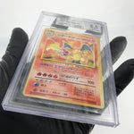 BGS 6.5 Pokemon Card Charizard Base No.006 Holo Japanese Karte [6.5]