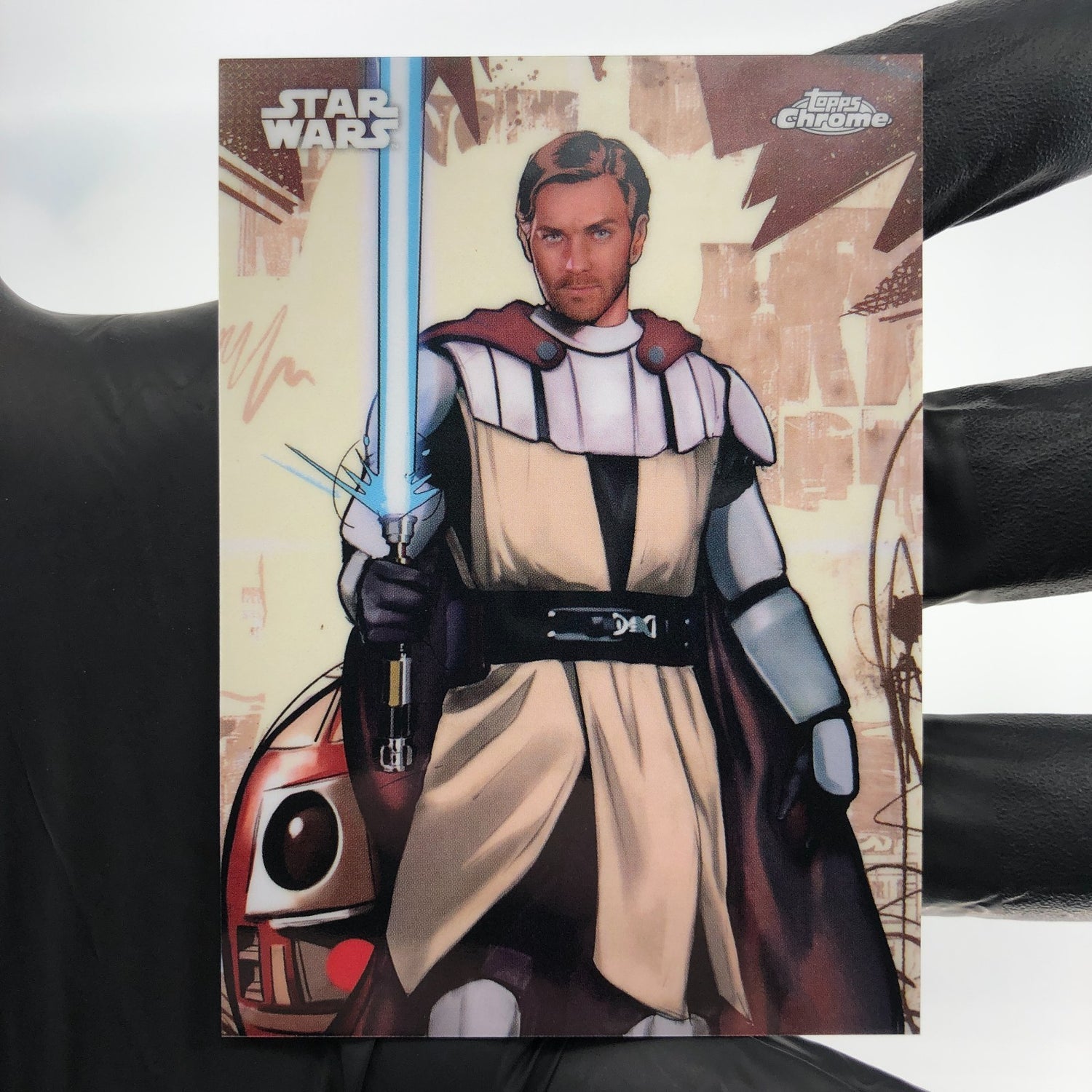 2025 Topps Chrome Star Wars Obi-Wan Kenobi GG-15 Grafitti Holo [NM]