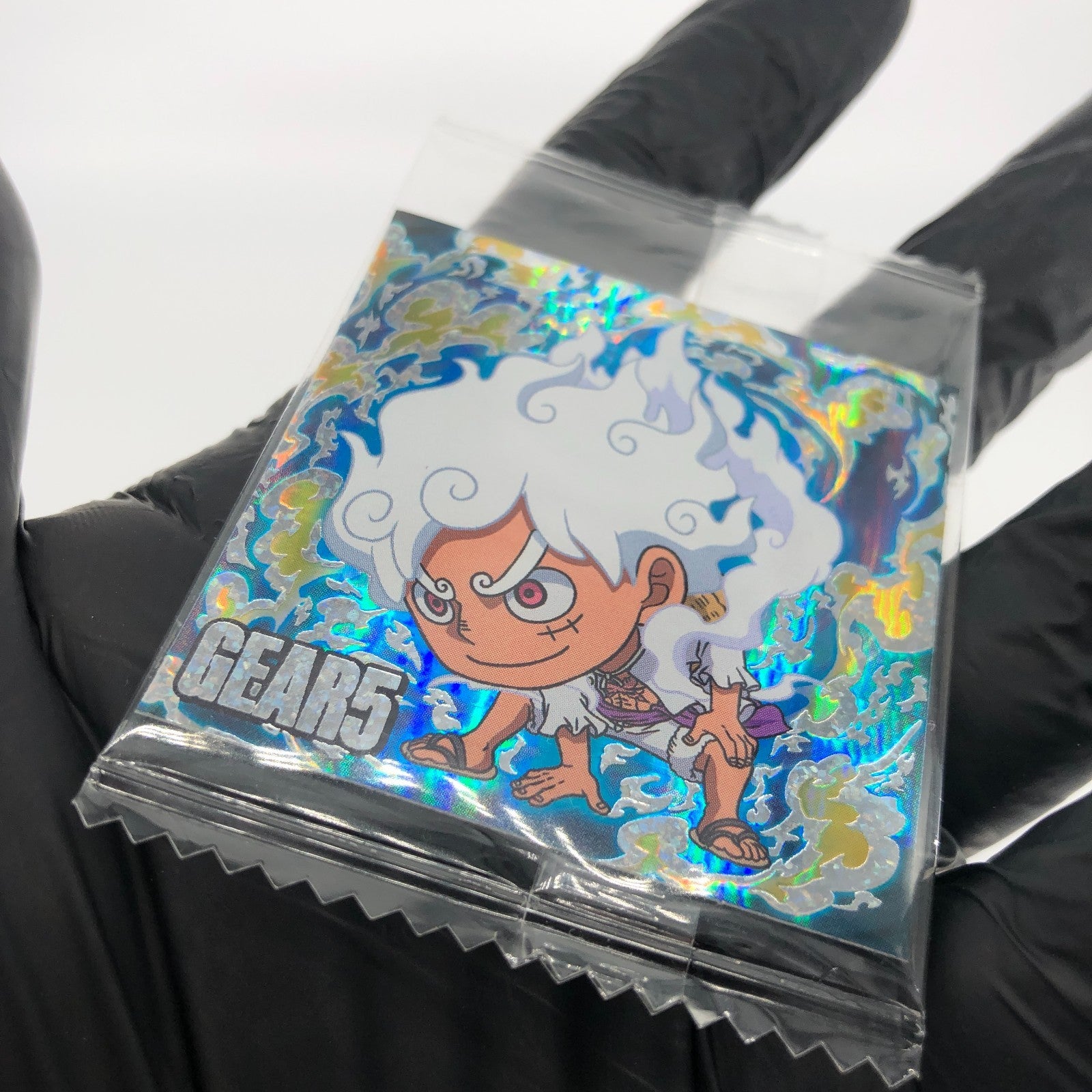 One Piece Luffy Gear 5 SW9-01 SGR Holo Wafer  Japanese [Sealed]